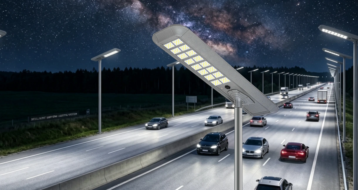 Straatlantaarn op zonne-energie