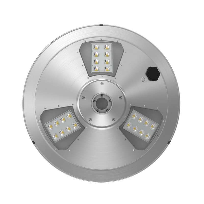 40W paaltop-tuinlamp op zonne-energie