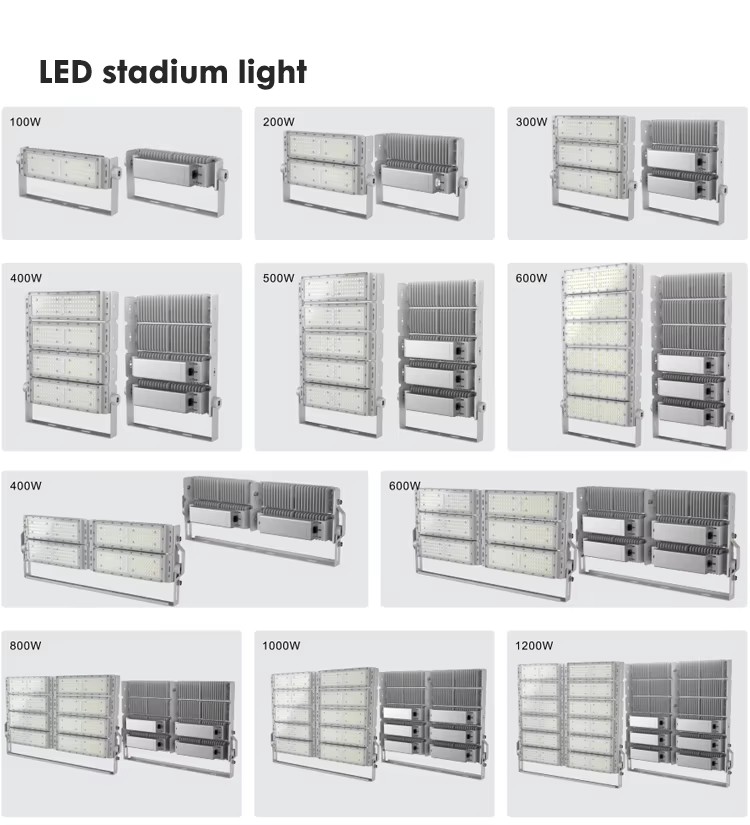100w High Mast led flood lighting